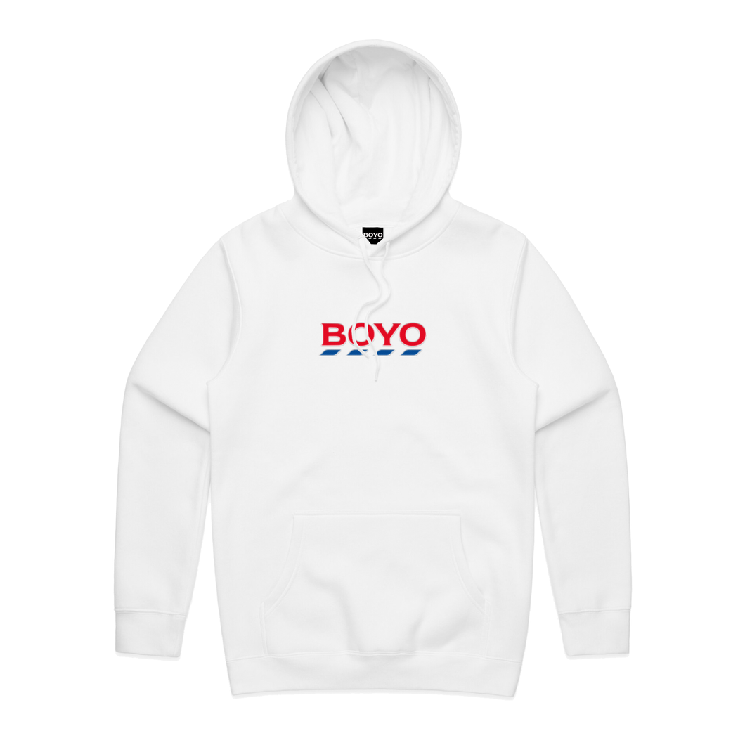 BOYO X WILDLIFE / BOXCUTTER WHITE HOOD