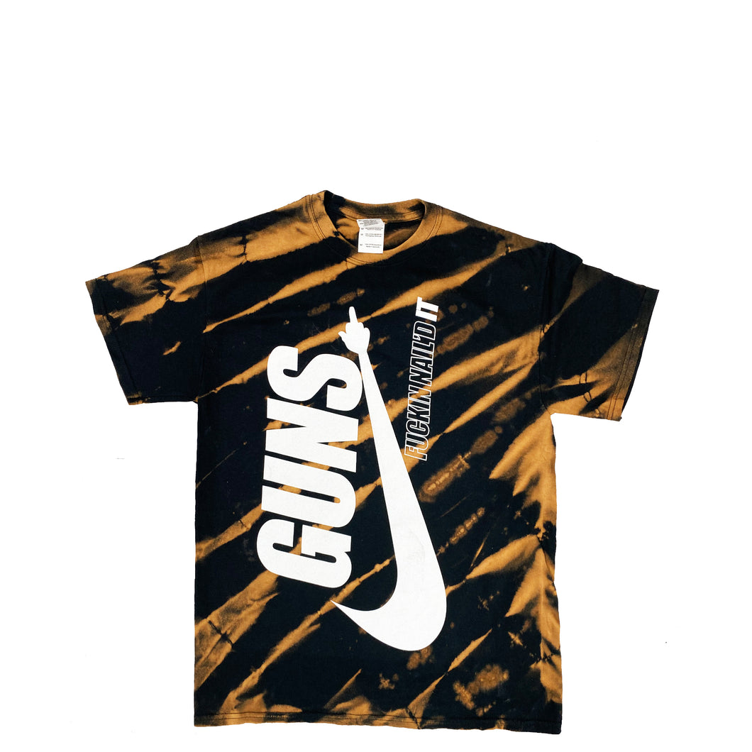 The Guns - Nail'd It - Tiger Dye T-Shirt