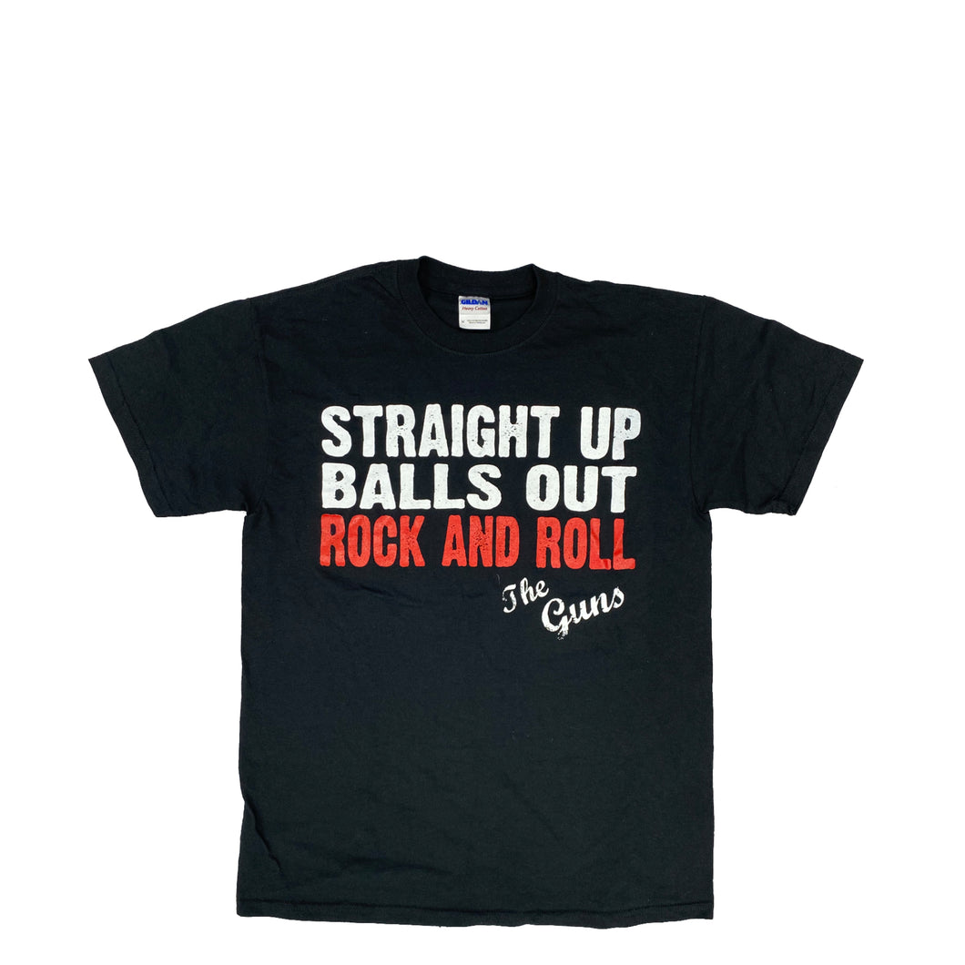 The Guns - Straight Up - Black T-Shirt